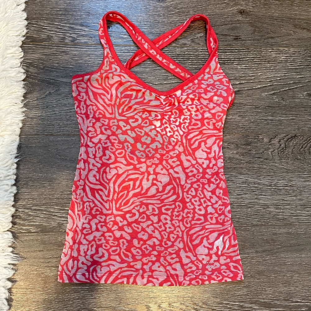 Guess semi-sheer top